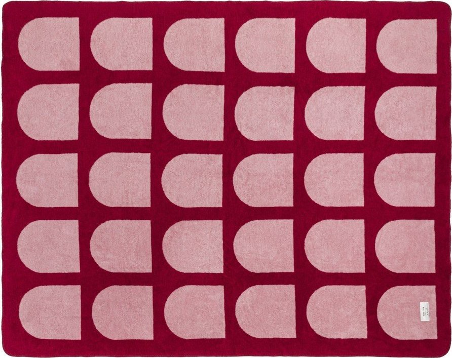 Červená/růžová deka 150x200 cm Gilli – noo.ma NOO.MA