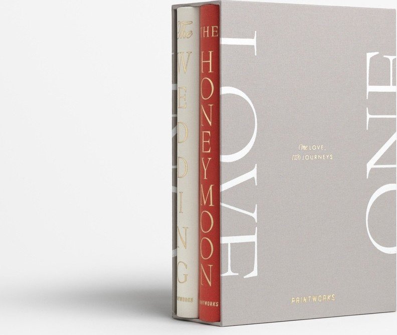 Fotoalbum Wedding 2-pack - One Love – Printworks Printworks