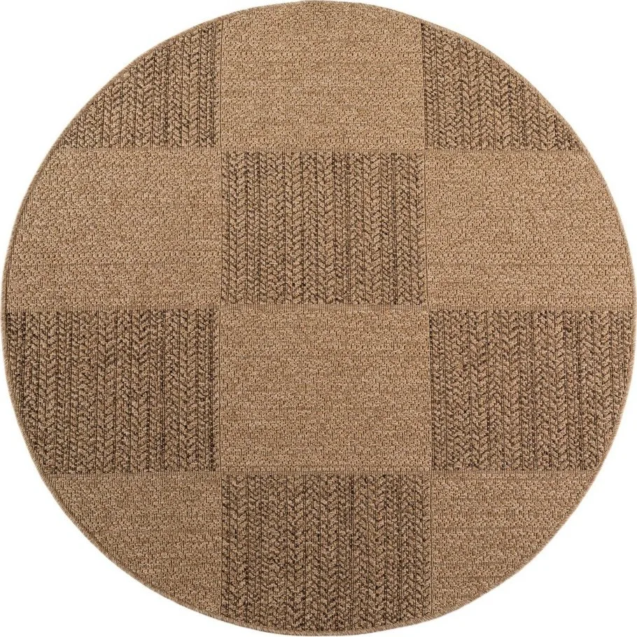 Kulatý vnitřní a venkovní koberec ø Timber 1405 – Ayyildiz Carpets