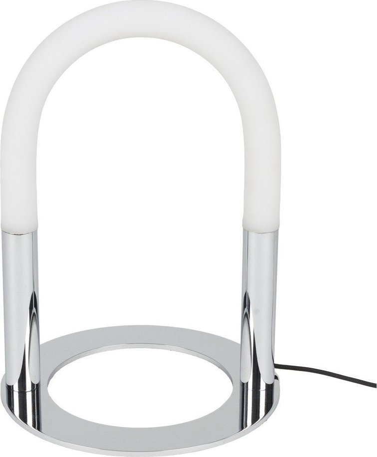 Kovová LED stmívatelná stolní lampa ve stříbrné barvě (výška 36 cm) Arch – Zuiver Zuiver