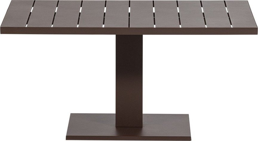 Kovový zahradní jídelní stůl 80x100 cm Tesso – WOOOD WOOOD