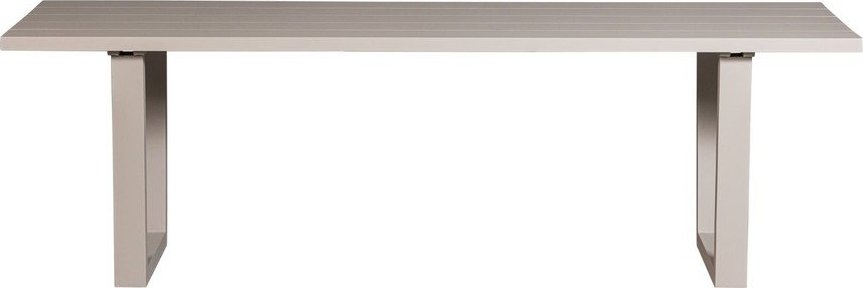 Kovový zahradní jídelní stůl 87x240 cm Bear – WOOOD WOOOD