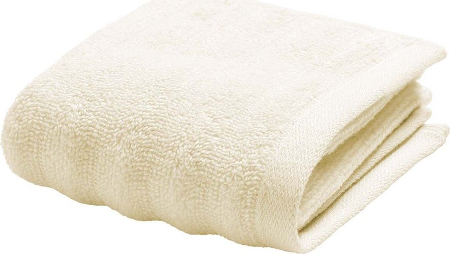 Krémový froté bavlněný ručník 30x50 cm Maya – douceur d'intérieur Douceur d intérieur
