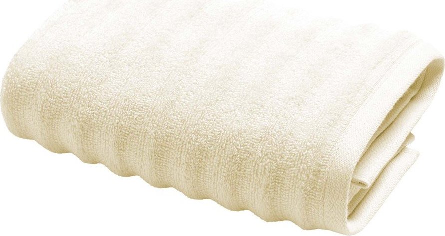 Krémový froté bavlněný ručník 50x90 cm Maya – douceur d'intérieur Douceur d intérieur