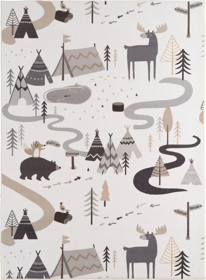 Pratelný dětský koberec Coco 1135 – Ayyildiz Carpets