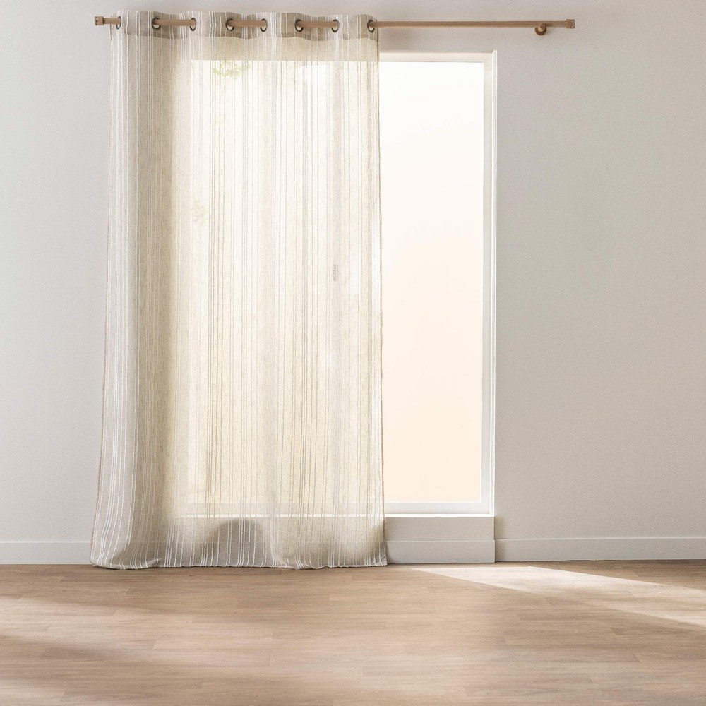 Krémový závěs 140x260 cm Zaho – douceur d'intérieur Douceur d intérieur