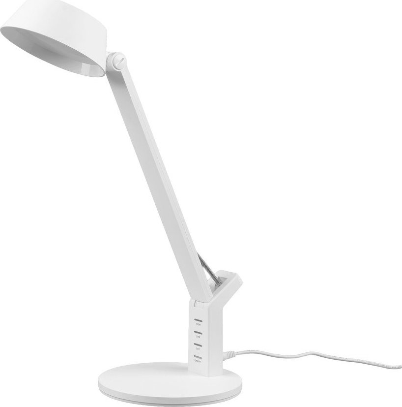 Matně bílá LED stmívatelná stolní lampa (výška 40 cm) Ava – Trio TRIO