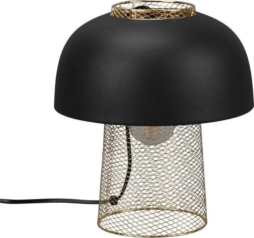 Matně černá kovová stolní lampa (výška 28 cm) Punch – Reality Reality