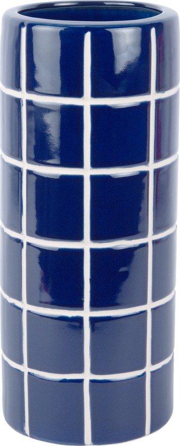 Modrá keramická váza (výška 30 cm) Retro Tiles – PT LIVING PT LIVING