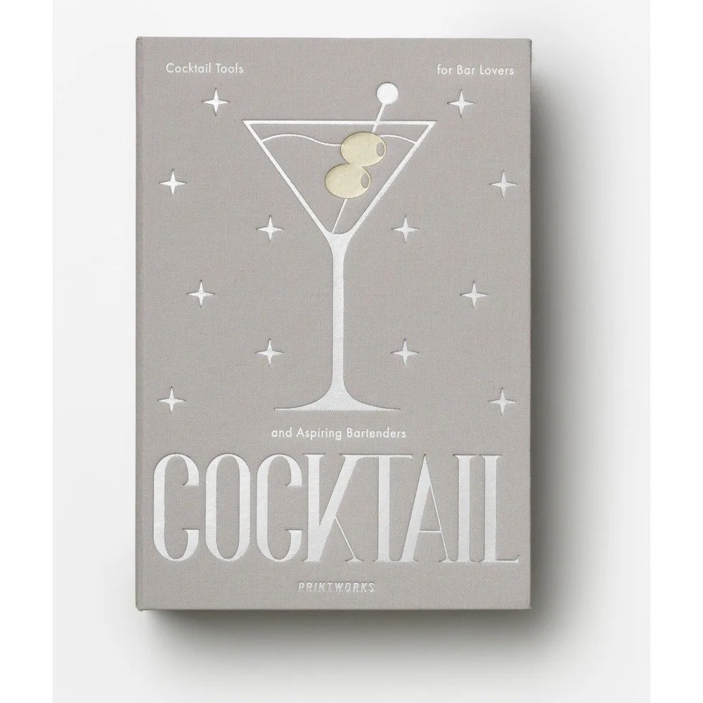 Ocelový set na přípravu koktejlů The Essentials - Cocktail Tools – Printworks
