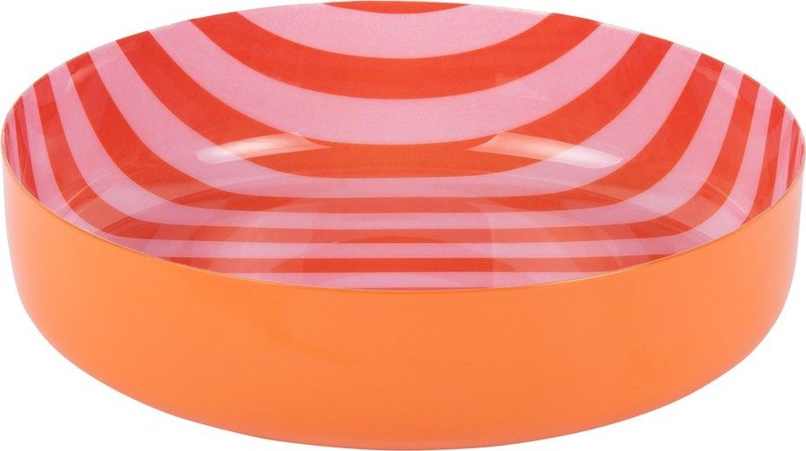 Oranžová/světle růžová železná miska Animado – PT LIVING PT LIVING