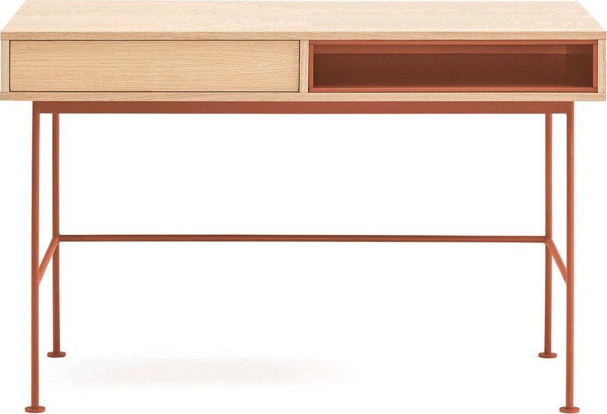 Pracovní stůl s deskou v dubovém dekoru 60x120 cm Yoko – Teulat Teulat