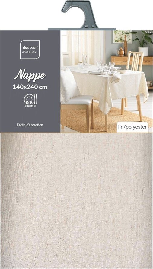 Pratelný ubrus 140x240 cm Pauline – douceur d'intérieur Douceur d intérieur