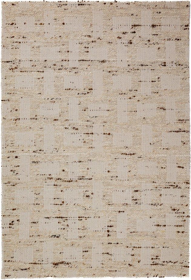Ručně tkaný koberec s příměsí vlny v přírodní barvě 160x230 cm Rova Blend – Flair Rugs Flair Rugs
