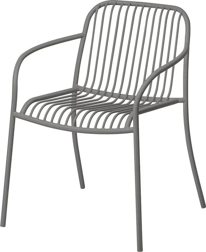 Šedá kovová zahradní židle Yua Wire – Blomus Blomus