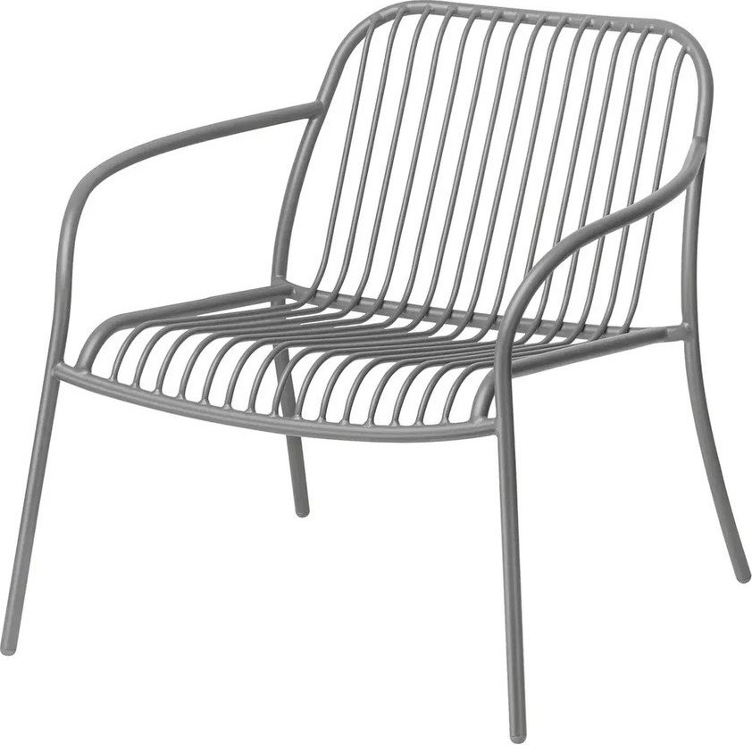 Šedé kovové zahradní křeslo Yua Wire – Blomus Blomus