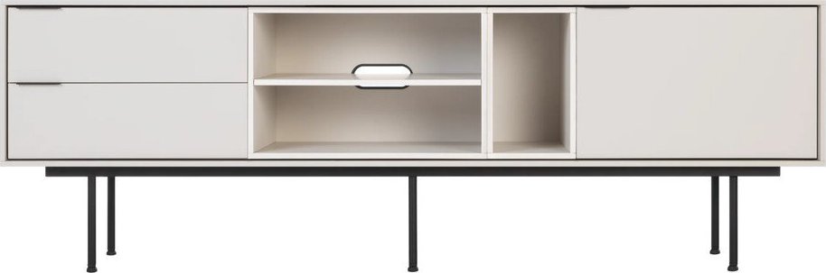 Šedobéžový TV stolek 189x61x42 cm Mod – noo.ma NOO.MA