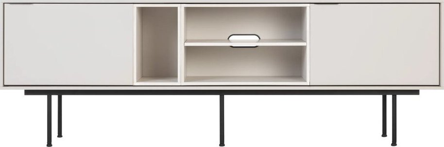 Šedobéžový TV stolek 189x61x42 cm Mod – noo.ma NOO.MA
