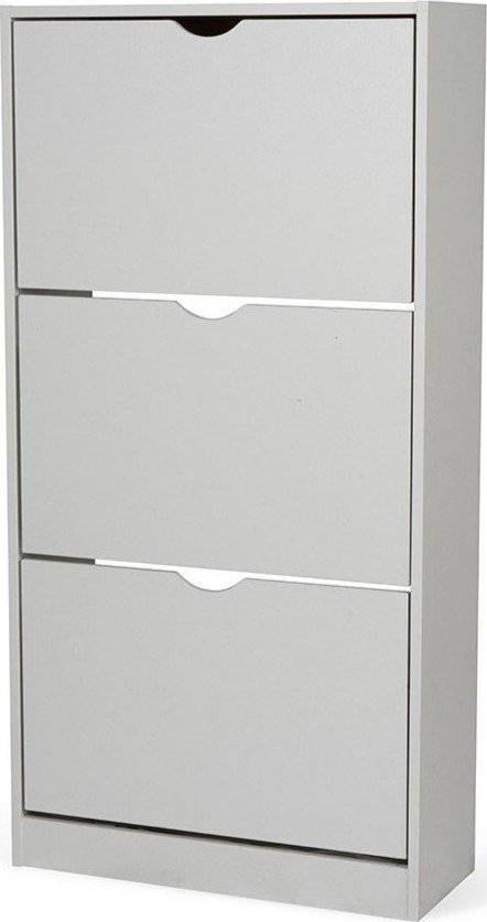 Šedý výklopný botník 60x118x24 cm Stelo – Bonami Essentials Bonami Essentials