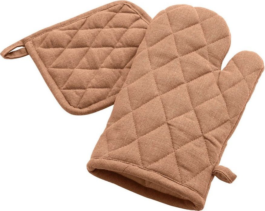 Set chňapky a podložky pod hrnec 2 ks Gourmet – douceur d'intérieur Douceur d intérieur