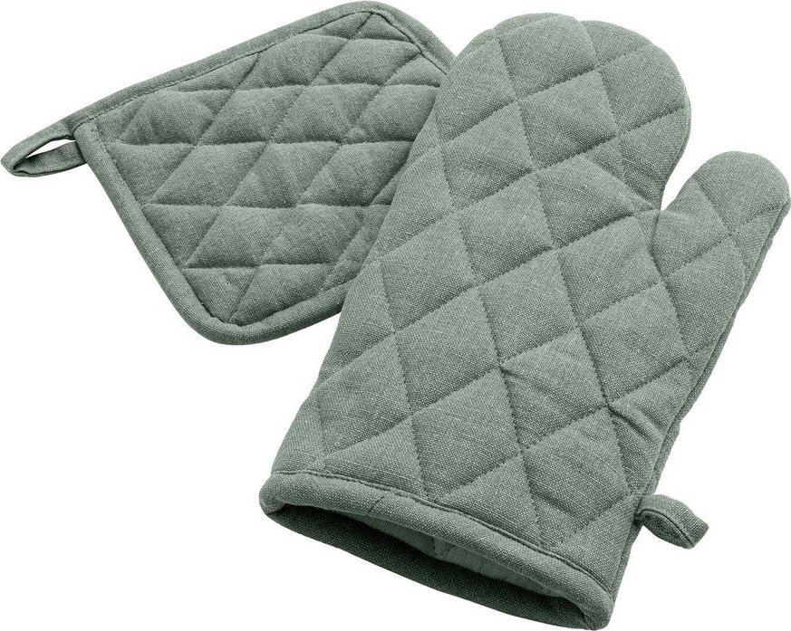 Set chňapky a podložky pod hrnec 2 ks Gourmet – douceur d'intérieur Douceur d intérieur