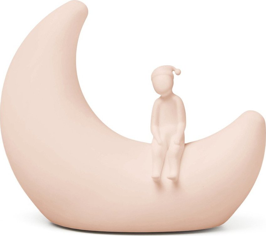 Světle růžové dětské noční světlo Moon Shell – Cam Cam Copenhagen Cam Cam Copenhagen