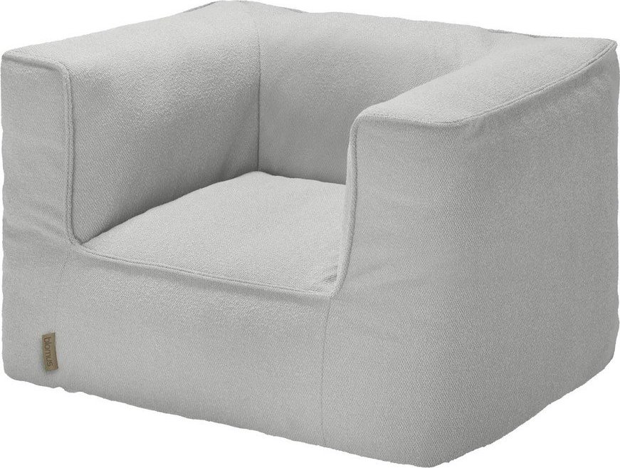 Světle šedé polstrované zahradní křeslo Grow – Blomus Blomus