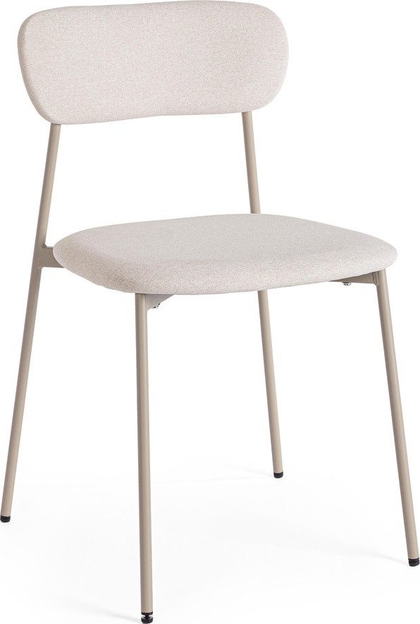 Taupe čalouněná jídelní židle Inka – Yes Everyday Yes Everyday