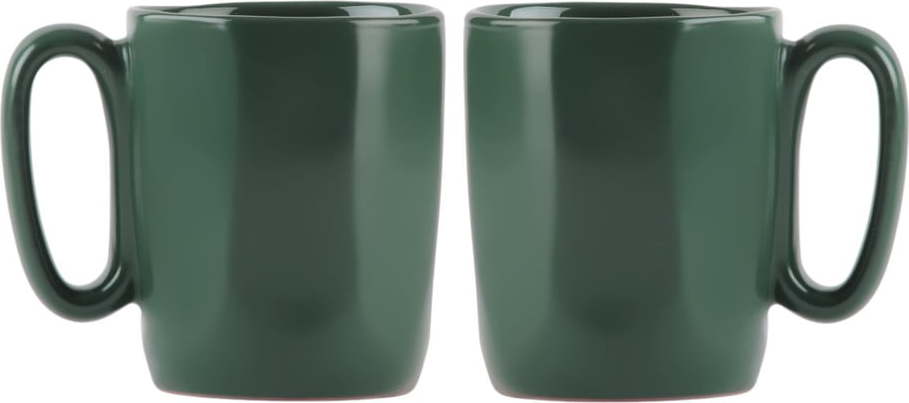 Tmavě zelené hrnky na espresso z kameniny v sadě 2 ks 80 ml Fuori – Vialli Design Vialli Design