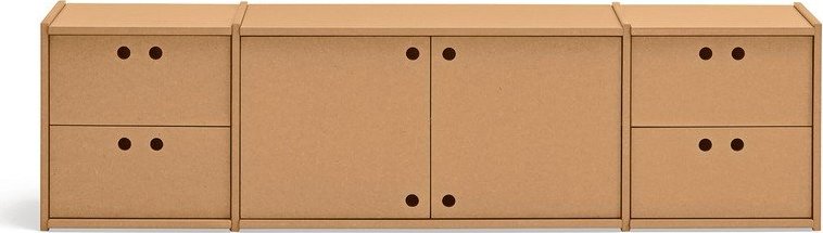 TV stolek v přírodní barvě 157x42x40 cm Wally – Teulat Teulat