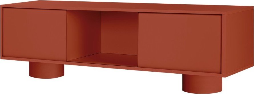 TV stolek v terakotové barvě 160x48x42 cm Taro – noo.ma NOO.MA