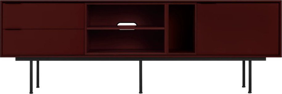 Vínový TV stolek 189x61x42 cm Mod – noo.ma NOO.MA