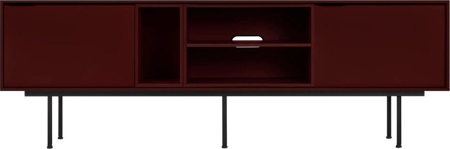 Vínový TV stolek 189x61x42 cm Mod – noo.ma NOO.MA