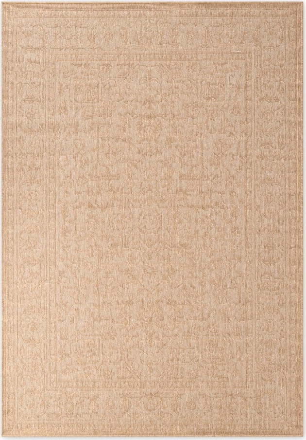 Vnitřní a venkovní koberec v béžové a slonovinové barvě 200x290 cm Duet Kona – NORTHRUGS Hanse Home