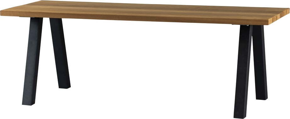 Zahradní jídelní stůl z masivního dřeva 81x210 cm Tablo – WOOOD WOOOD