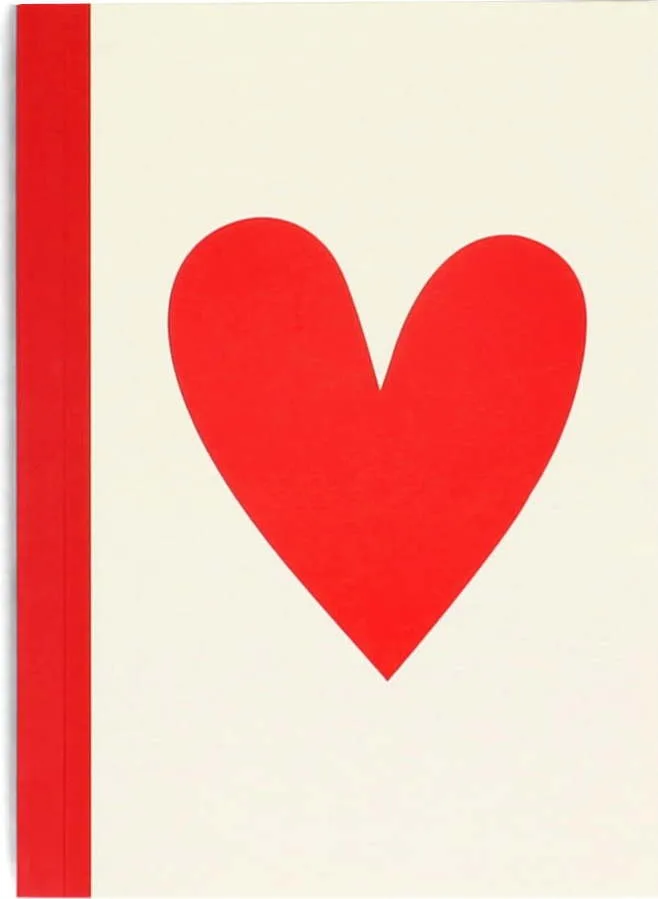 Zápisník 60 str. formát A6 Heart – Rex London