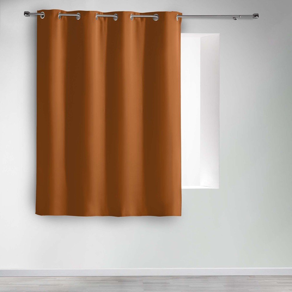 Zatemňovací závěs v terakotové barvě 135x180 cm Occult – douceur d'intérieur Douceur d intérieur