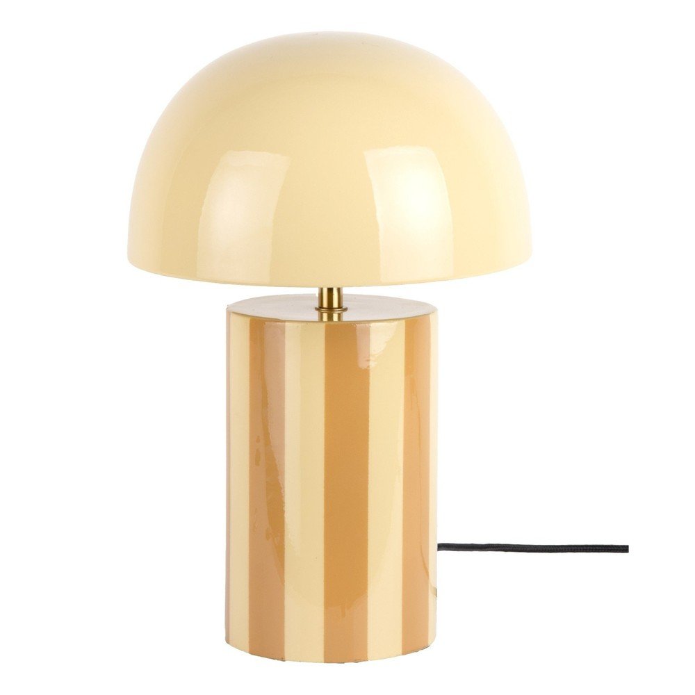 Žlutá kovová stolní lampa (výška 34 cm) Rayado – Leitmotiv Leitmotiv