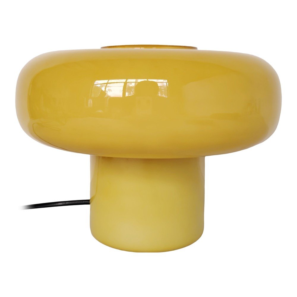Žlutá skleněná stolní lampa (výška 18 cm) Grande Anilla – Leitmotiv Leitmotiv