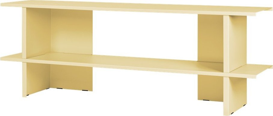 Žlutý kovový regál 160x57x37 cm Hes – noo.ma NOO.MA