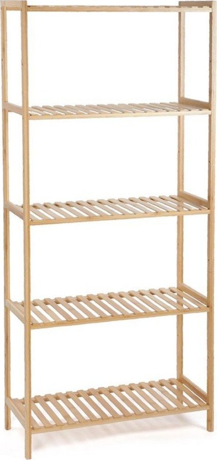 Bambusový koupelnový regál v přírodní barvě 60x130 cm Skaren – Bonami Essentials Bonami Essentials