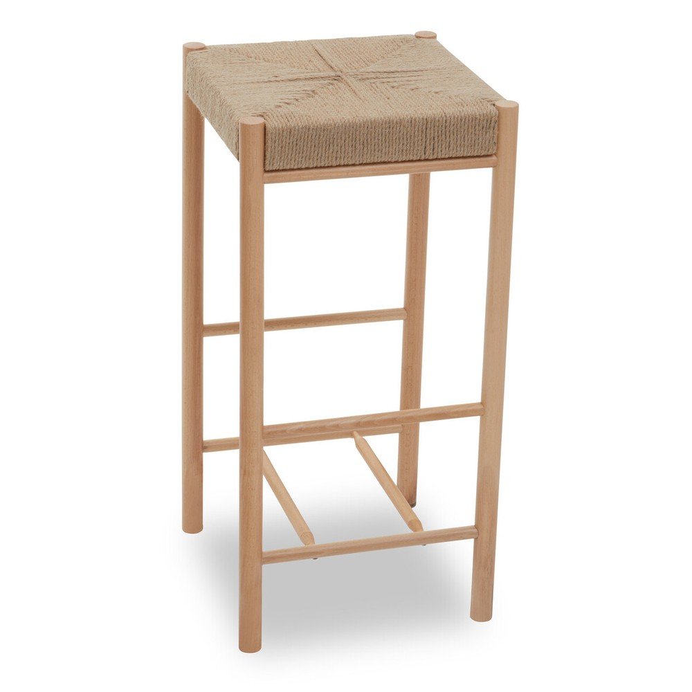 Barová stolička z bukového dřeva v přírodní barvě (výška sedáku 72 cm) Bandar – Premier Housewares Premier Housewares