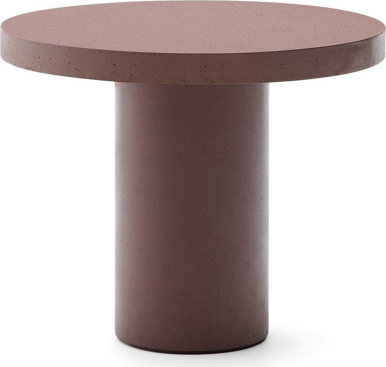 Betonový kulatý zahradní jídelní stůl ø 90 cm Aiguablava – Kave Home Kave Home