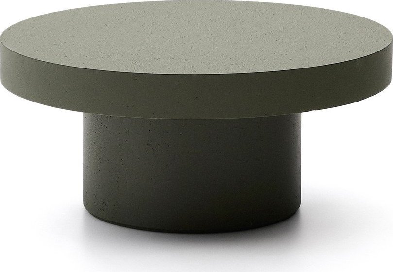 Betonový kulatý zahradní konferenční stolek ø 66 cm Aiguablava – Kave Home Kave Home