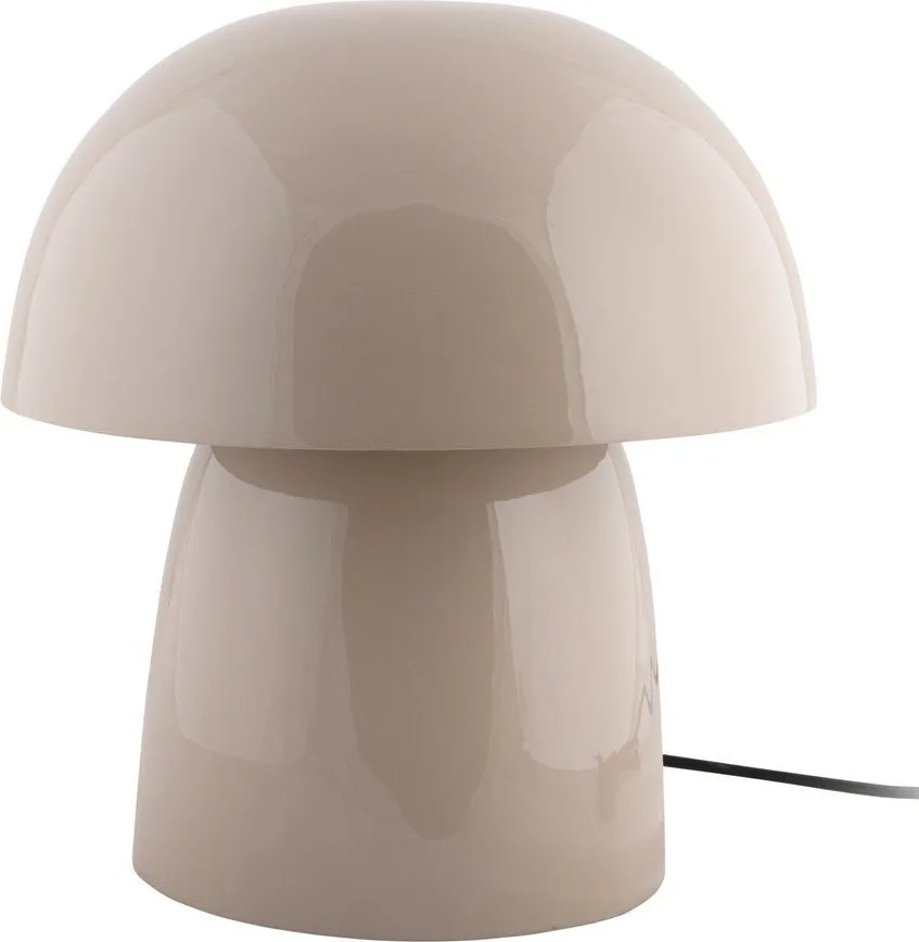 Béžová kovová stolní lampa (výška 34 cm) Masivo Seta – Leitmotiv