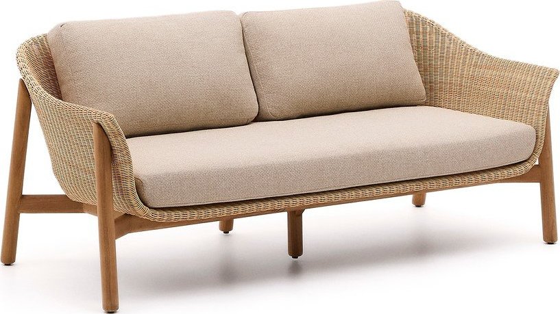 Béžová/v přírodní barvě čalouněná zahradní pohovka Galea – Kave Home Kave Home
