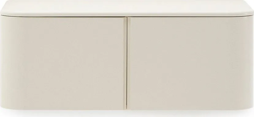 Béžová závěsná skříňka pod umyvadlo 90x35 cm Salaya – Kave Home