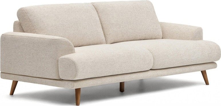 Béžová žinylková pohovka 228 cm Karin – Kave Home Kave Home
