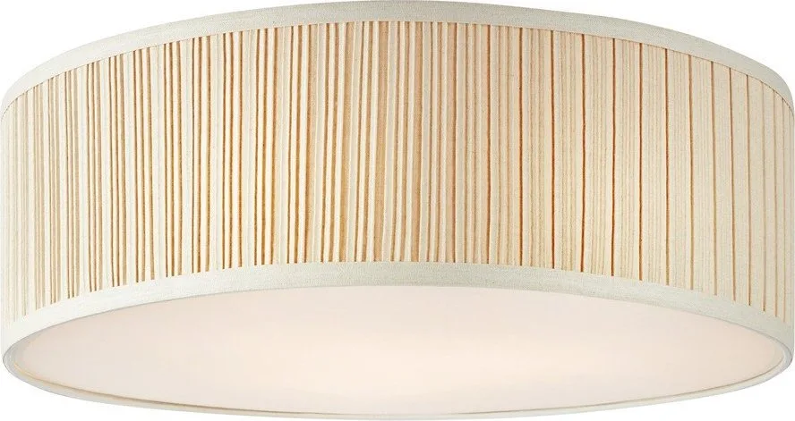 Béžové kovové stropní svítidlo s textilním stínidlem ø 57 cm Lux – Markslöjd