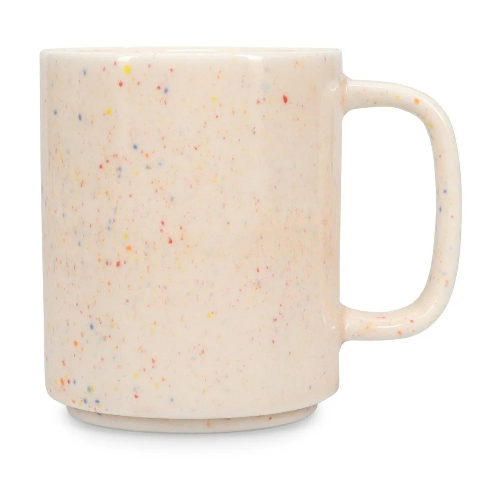 Béžový kameninový hrnek 330 ml Fika – ONA